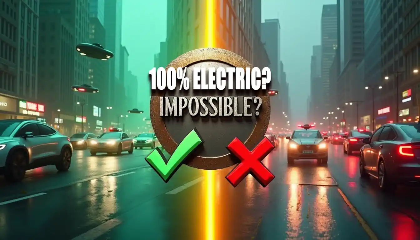 100% Electric - Is that Impossible - Sustainability of long distance transport.