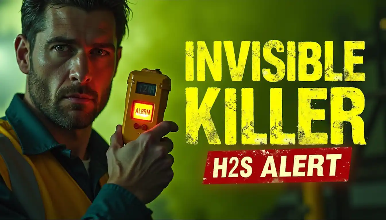Biogas plant workers must always be on the alert for invisble killers H2S and CH4