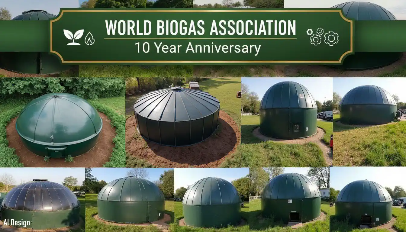 World Biogas Association 10 year anniversary poster. By www.anaerobic-digestion.com World Biogas Association 10 year anniversary poster. By www.anaerobic-digestion.com